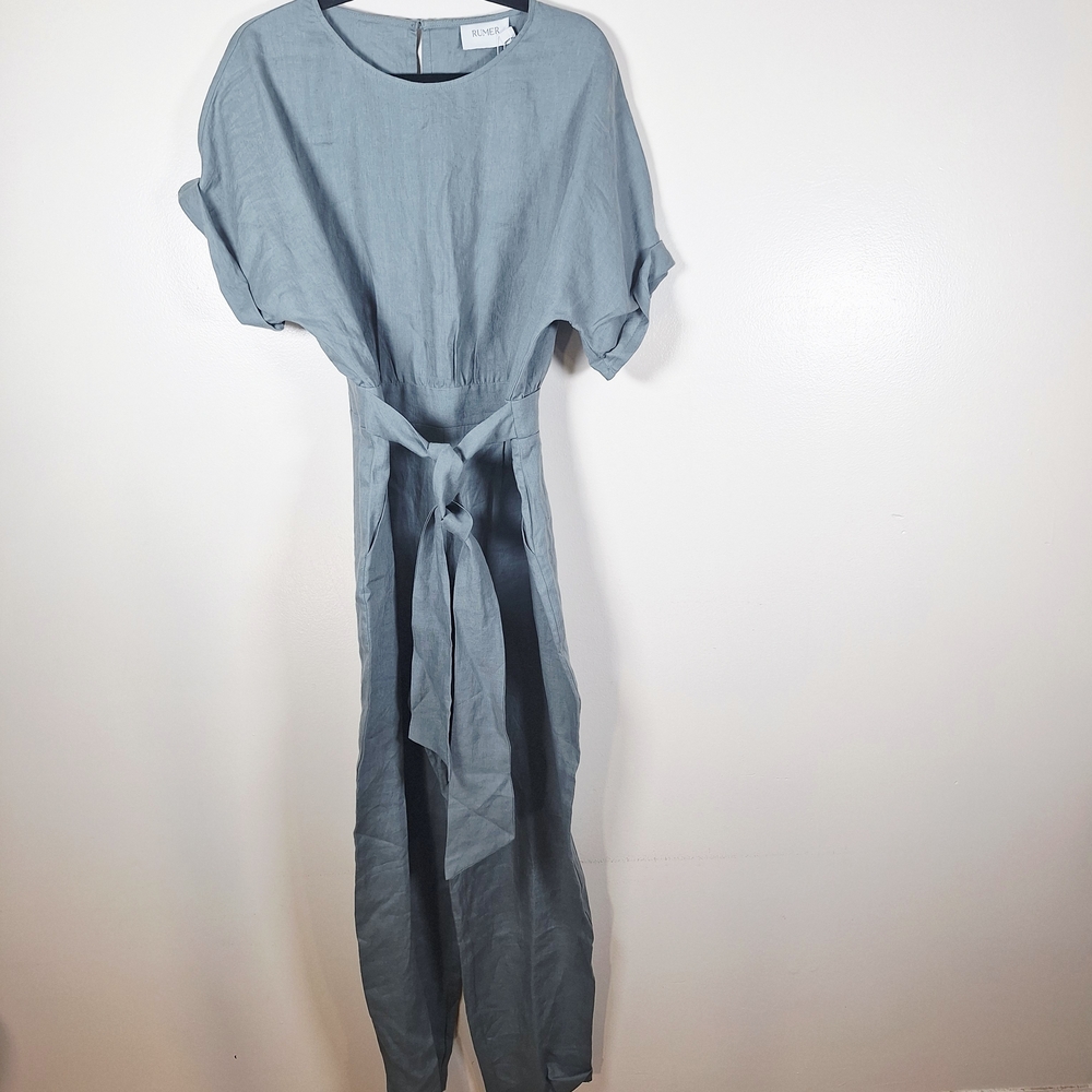 Elegant Blue Jumpsuit